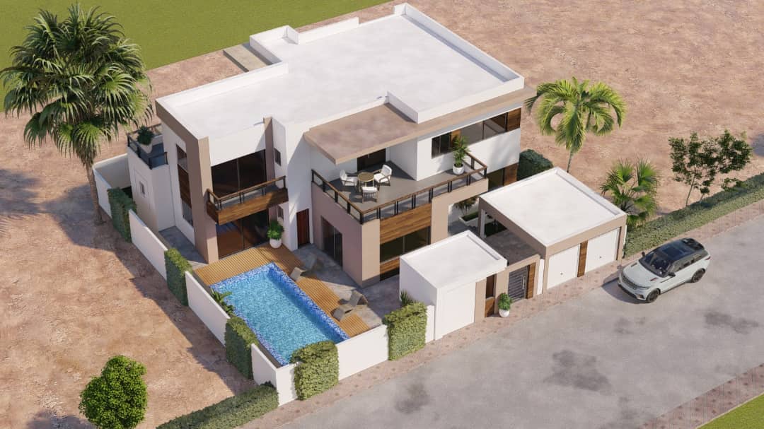 Projet de Construction d’un Immeuble R+1